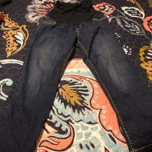 Maternity Capri denim pants